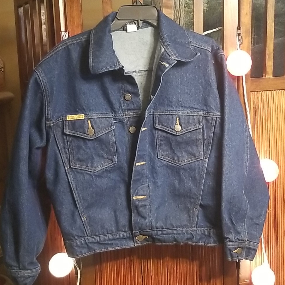 Dark Denim Jacket prison Blues